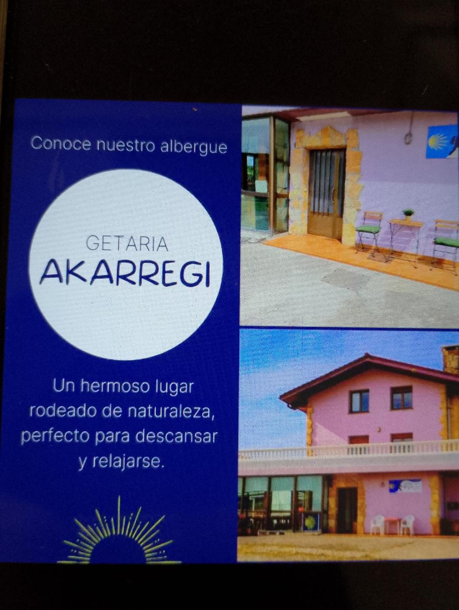 Akarregi-Kanpaia Albergue De Peregrinos Getaria Luaran gambar
